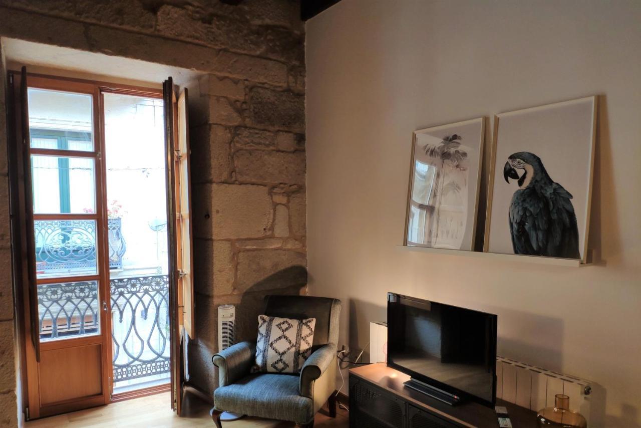 Exclusivo Apartamento En Edificio Historico ปอนเตเบดรา ภายนอก รูปภาพ