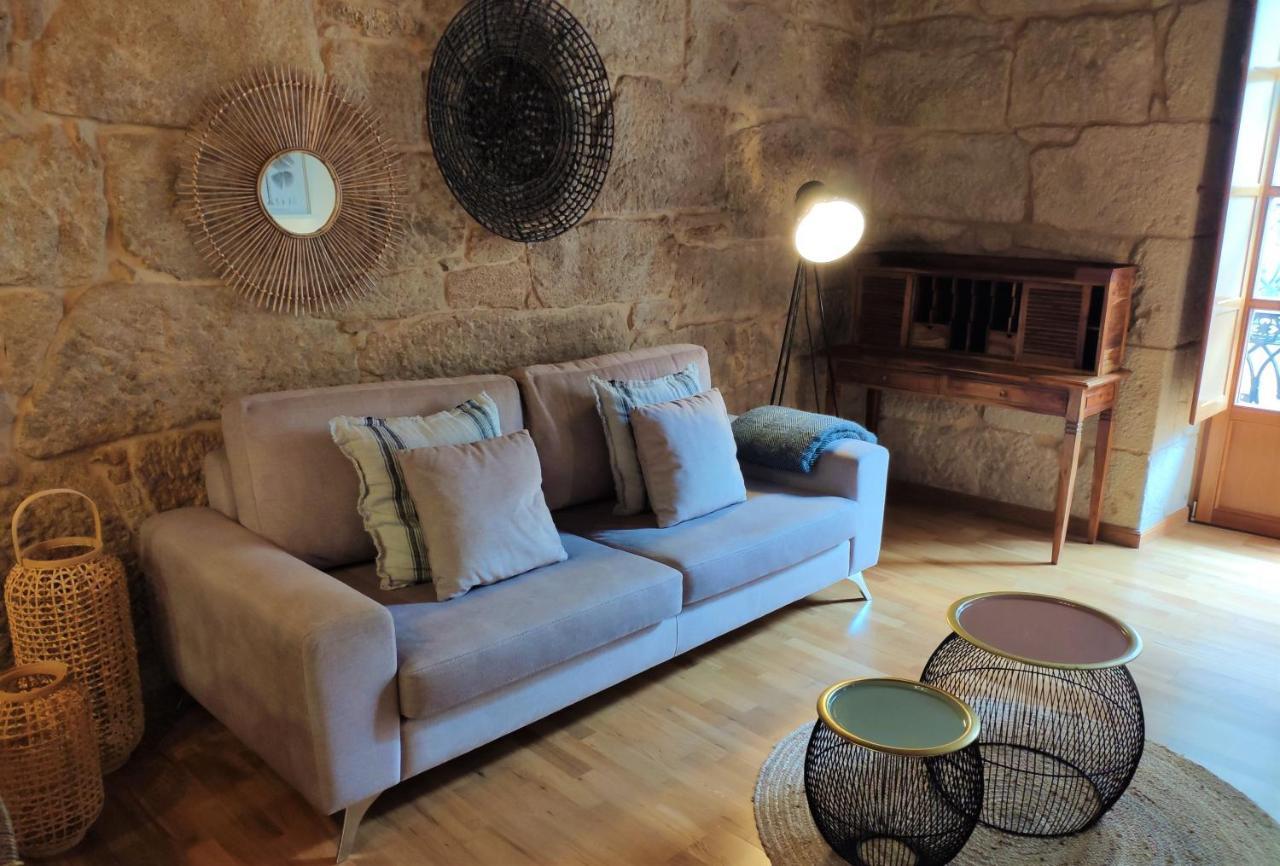 Exclusivo Apartamento En Edificio Historico ปอนเตเบดรา ภายนอก รูปภาพ